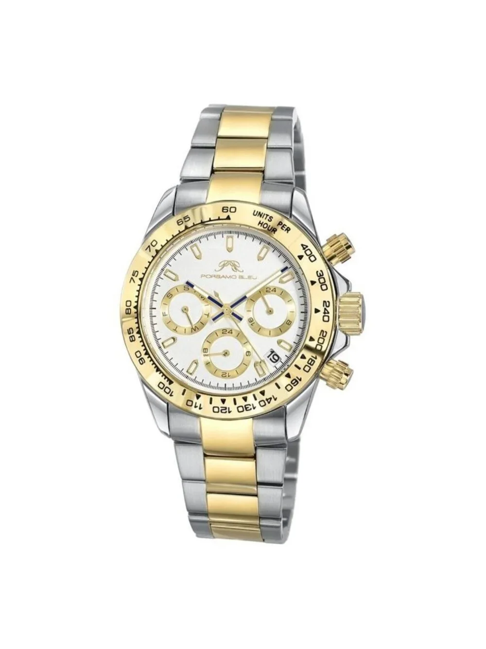 NWT Porsamo Bleu Alexis Quartz White Dial Ladies Watch